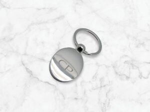 Chrome Keyring